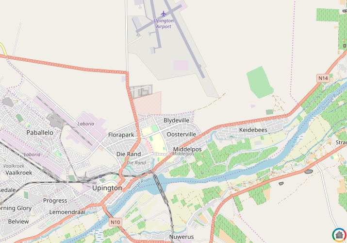 Map location of Blydeville